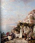 Die Amalfi Kuste by Franz Richard Unterberger